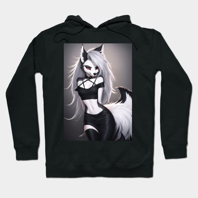 Helluva Boss Loona loona The Wolf (sfw) Classic Hoodie by ksemstudio